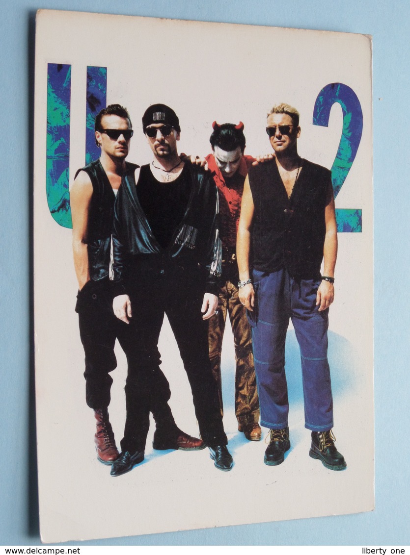 U2 ( MM 212 - Immagginazione Stellare, Monaco ) Anno 19?? ( See/zie/voir Photo ) ! - Chanteurs & Musiciens