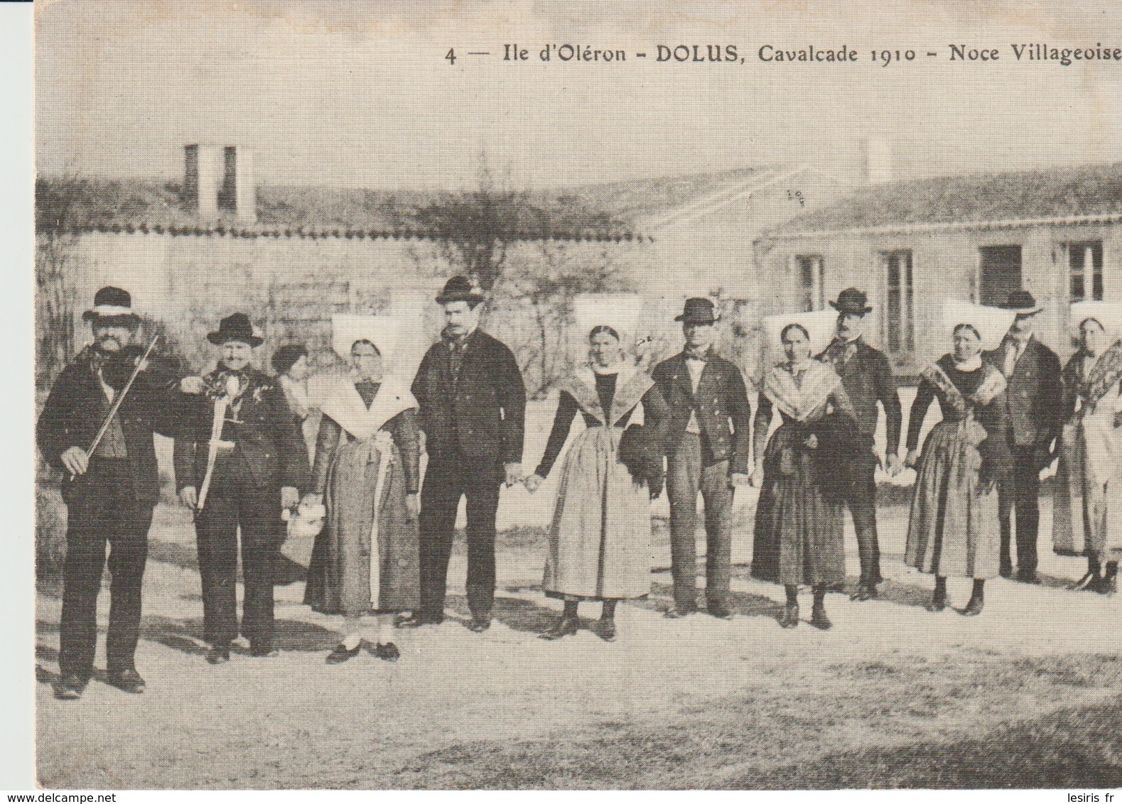 C P A - ILE D'OLERON - DOLUS - CALVACADE 1910 - NO VILLAGEOISE - G. NAUD - 4 - Ile D'Oléron