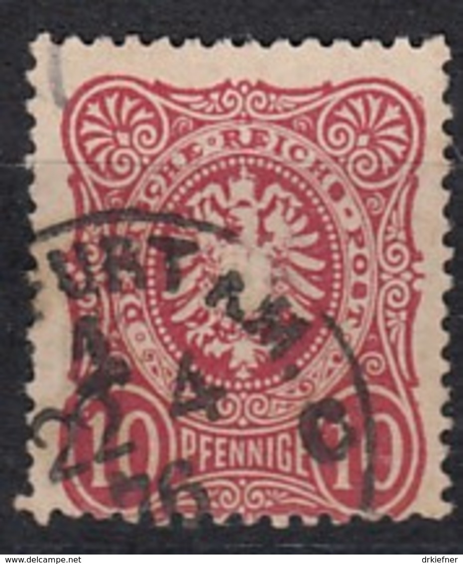 DR 33 Aa, Gestempelt, Geprüft PERTY, Krone Adler 1875 - Oblitérés