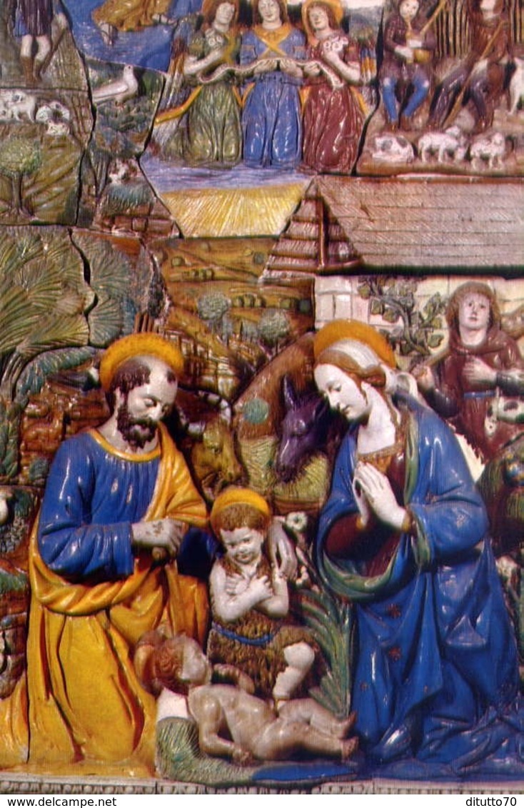 Giornata Della Dante - Giovanni Della Robbia - Adorazione Del Bambino - Formato Grande Non Viaggiata – E 9 - Altri & Non Classificati