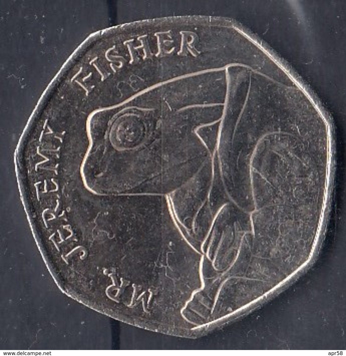 2017 50p Jeremy Fisher - 50 Pence