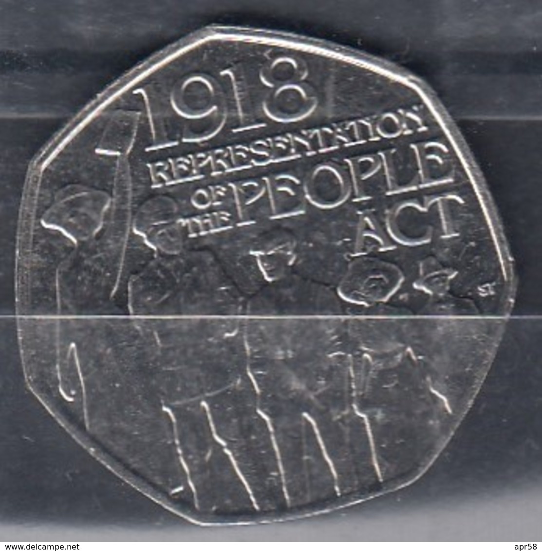 2018 50p Representation Of People Act - 50 Pence