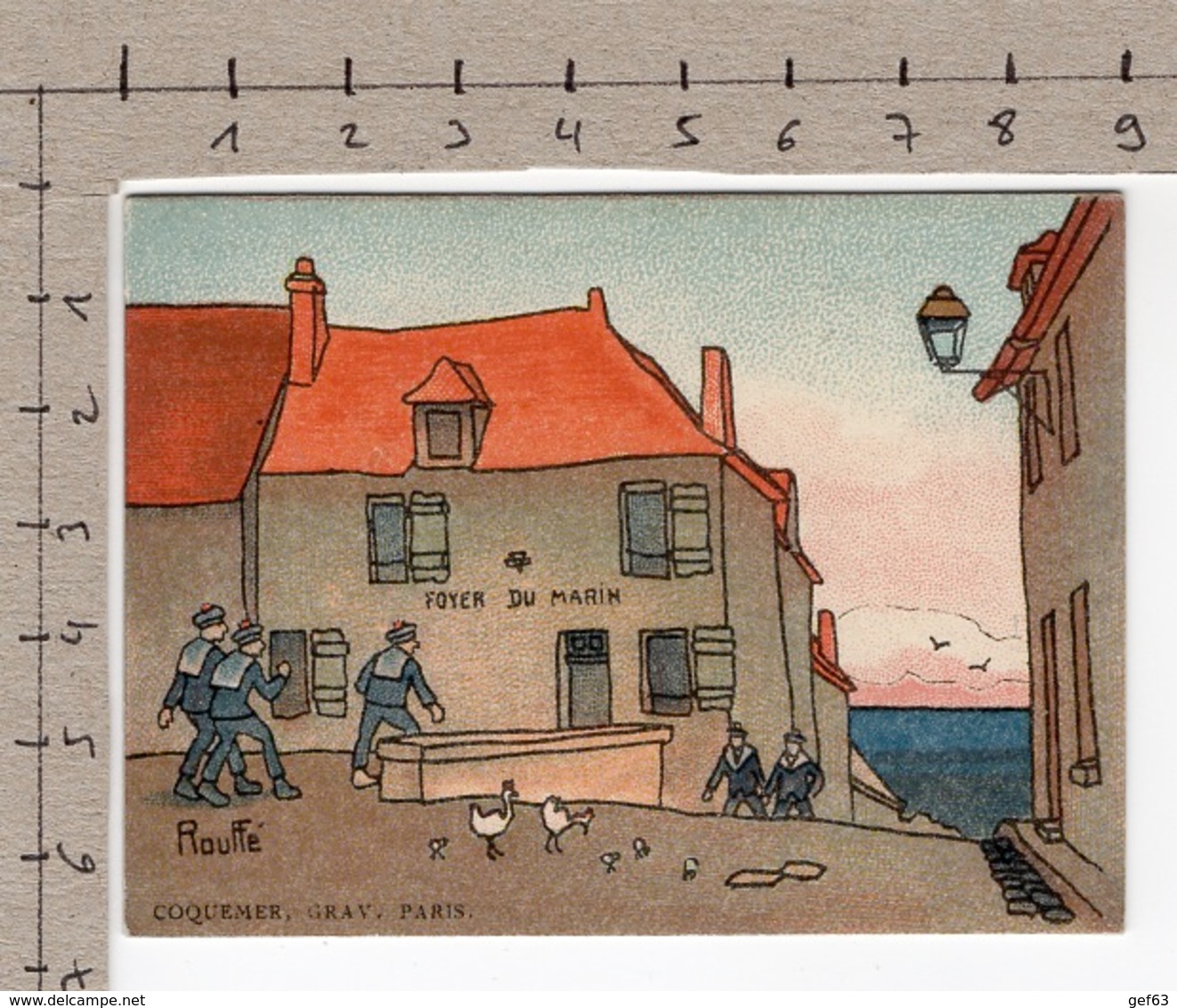 Rouffé - Calendrier 1919 - Les Foyers Du Soldat & Du Marin - Union Franco-Américaine - YMCA - 1914-18