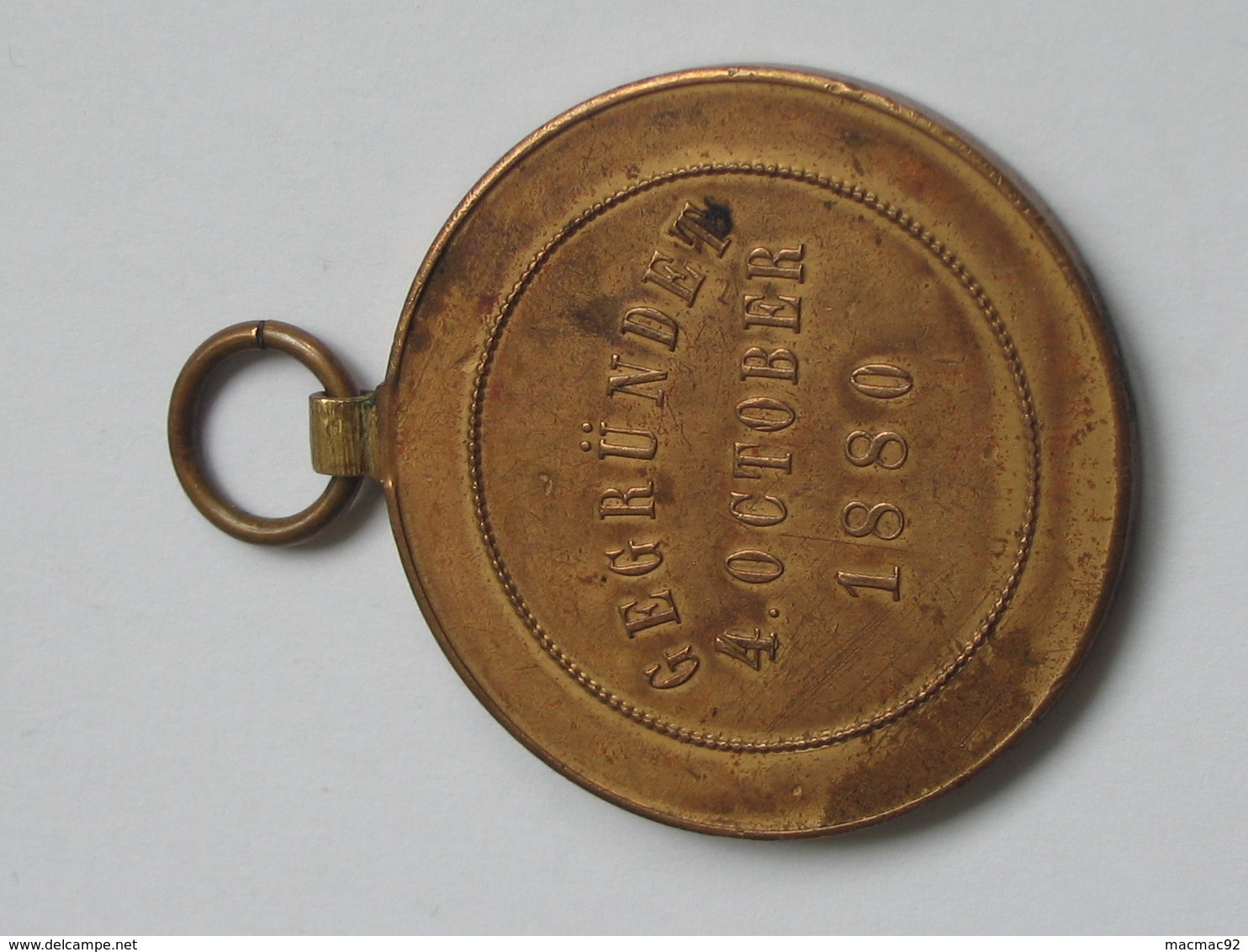 Médaille ANDREAS HOFER VETERANEN UND KRIEGER VEREIN IN MERAN -GEGRÜNDET 4 October 1880   ***** EN ACHAT IMMEDIAT ***** - Allemagne