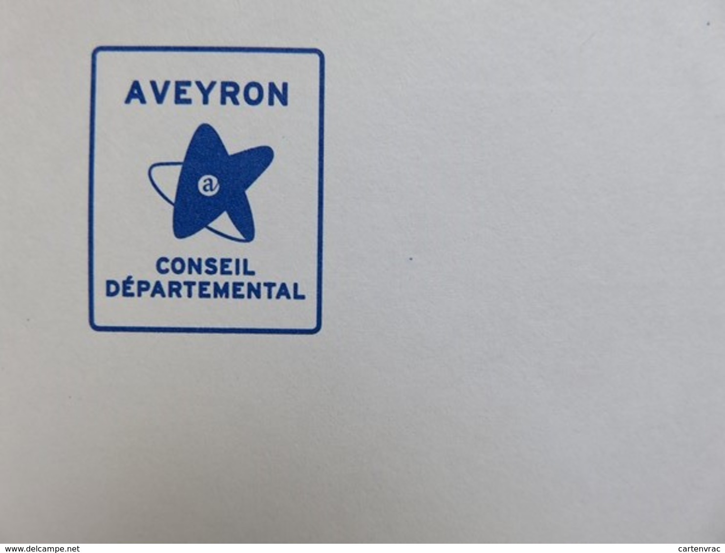 EMA Sur Enveloppe Aveyron - Logo Conseil Départemental - Ecopli - Onet Le Château - 03.12.18 - EMA (Empreintes Machines à Affranchir)