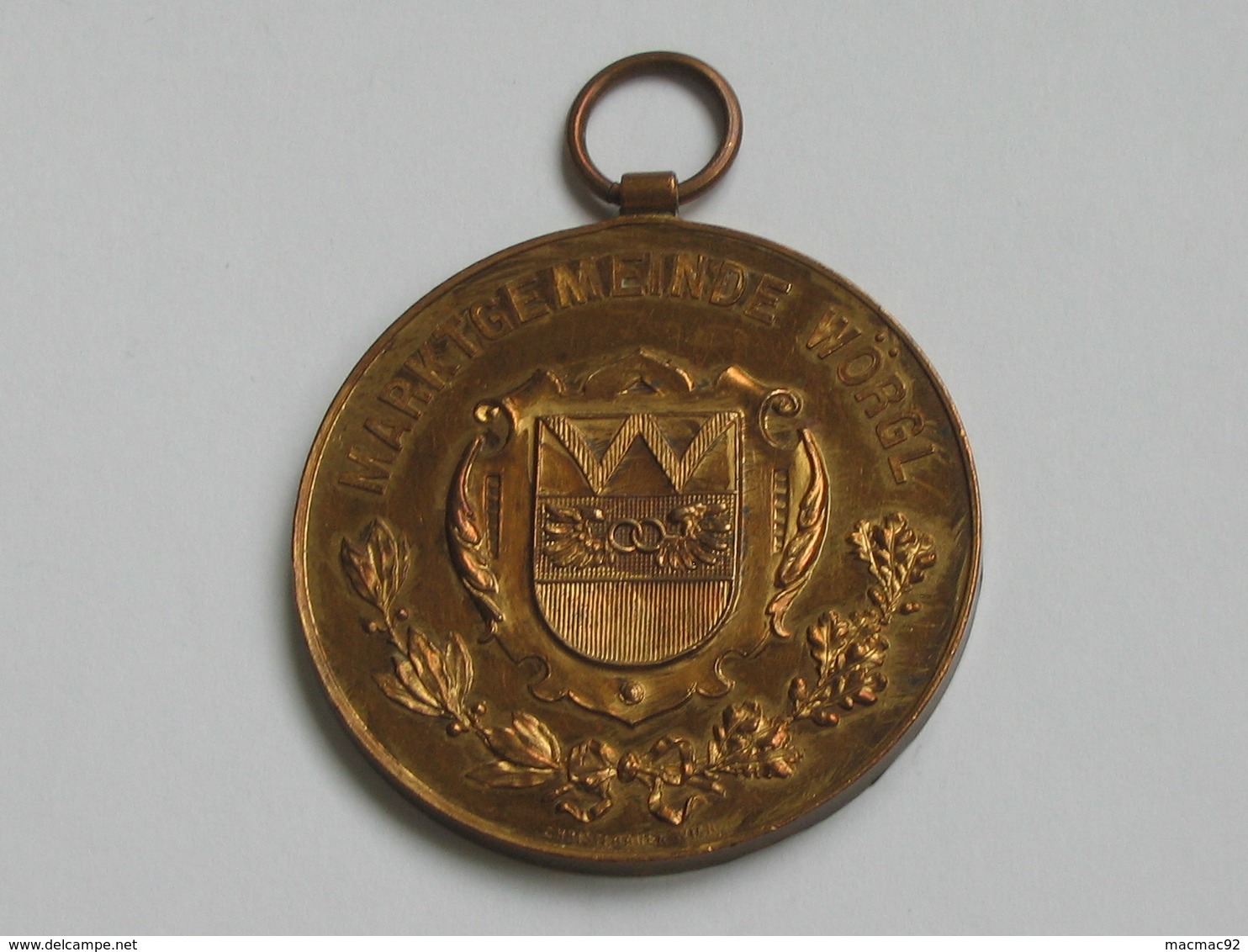 Médaille Marktgemeinde Wörgl - Markt Erhebungsfeier Wörgl 1911   ***** EN ACHAT IMMEDIAT ***** - Professionnels/De Société