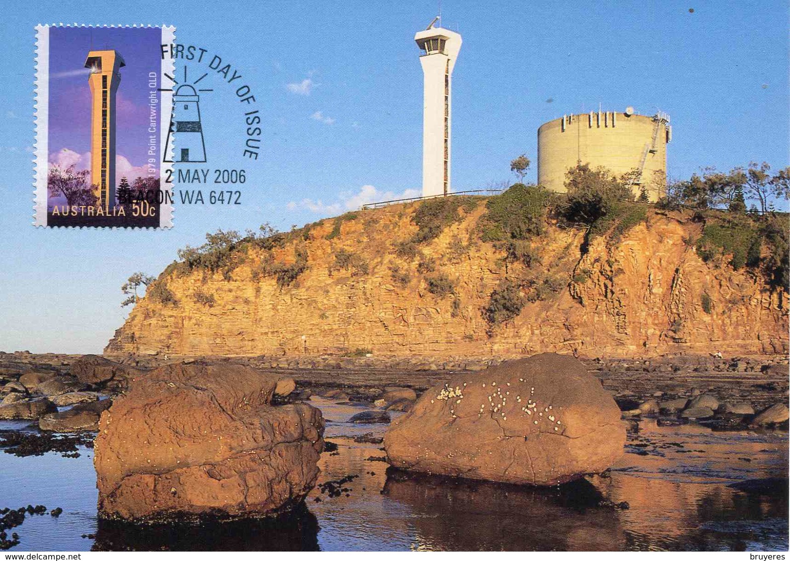 Entier Postal De 2006 D'Australie Sur Carte Postale "Phare Point Cartwright" Avec Timbre Oblit PJ 02 Mai 2006 - Phares