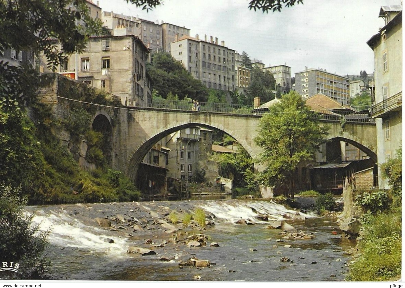 Thiers - Gorges De La Durolle Et Chute De Seychalles, 1975 - Thiers