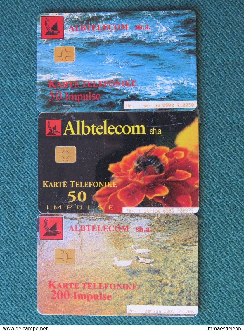 Albania - 3 Phone Card - Albtelecom - Albanie