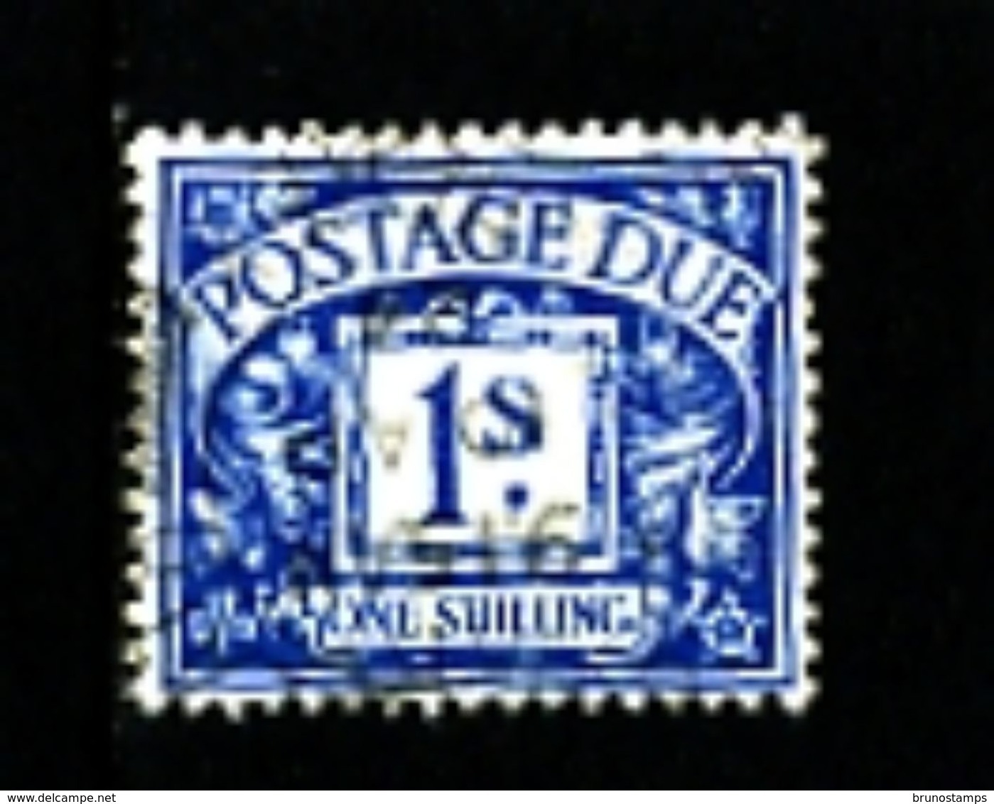 GREAT BRITAIN - 1914  POSTAGE DUES  1s WMK ROYAL CYPHER  FINE USED  SG D8 - Tasse