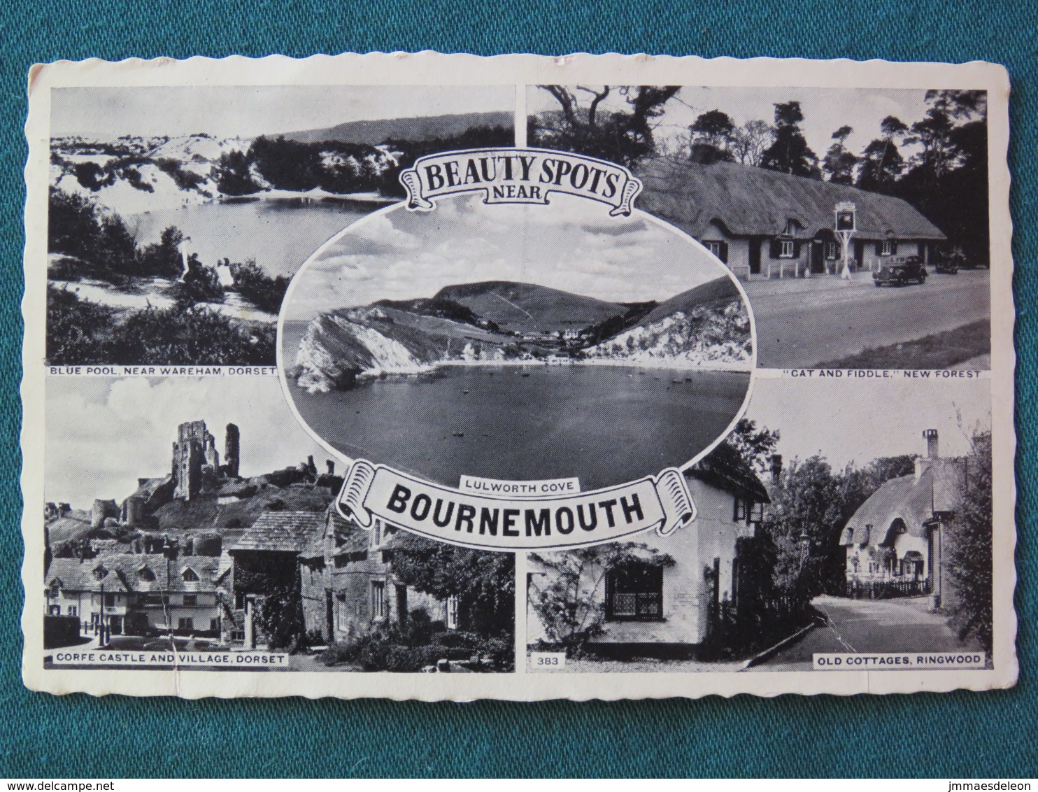 United Kingdom Around 1950 Postcard "Bournemouth" To England - Queen - Sonstige & Ohne Zuordnung