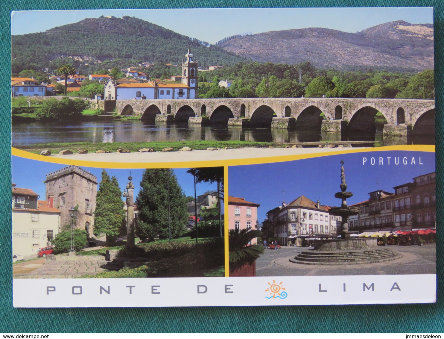 Portugal Postcard "Ponte De Lima" Unused - Bridge - Other & Unclassified