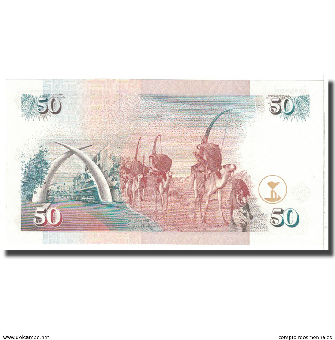 Billet, Kenya, 50 Shillings, 1996, 1996-01-01, KM:36a1, NEUF - Kenya