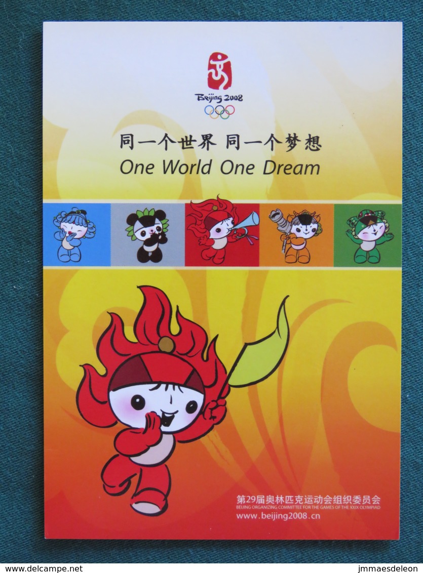 China 2008 Postcard "Olympic Games Beijing" - Chine