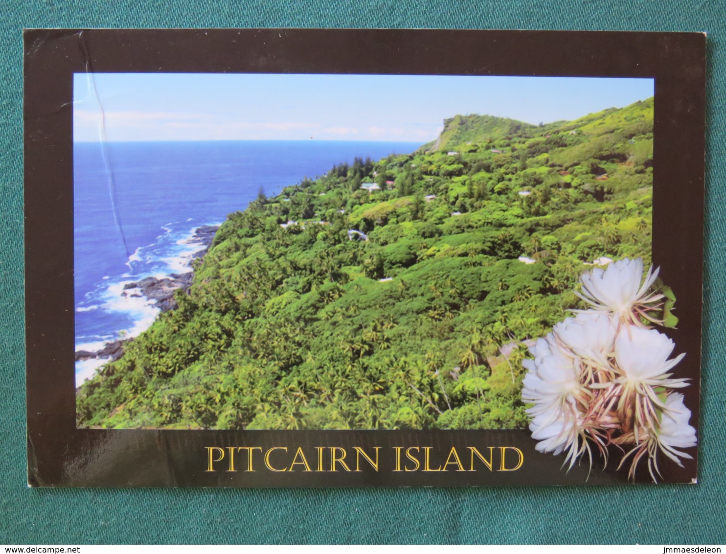 Pitcairn Island 2016 Postcard "Adamstown - Coast" To Nicaragua - Bell - Other & Unclassified