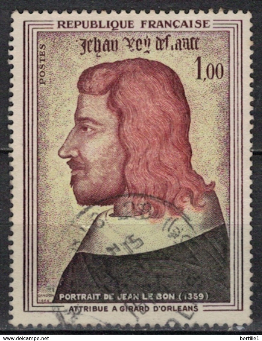 FRANCE      N° YVERT  :     1413     ( 10 )          OBLITERE - Used Stamps