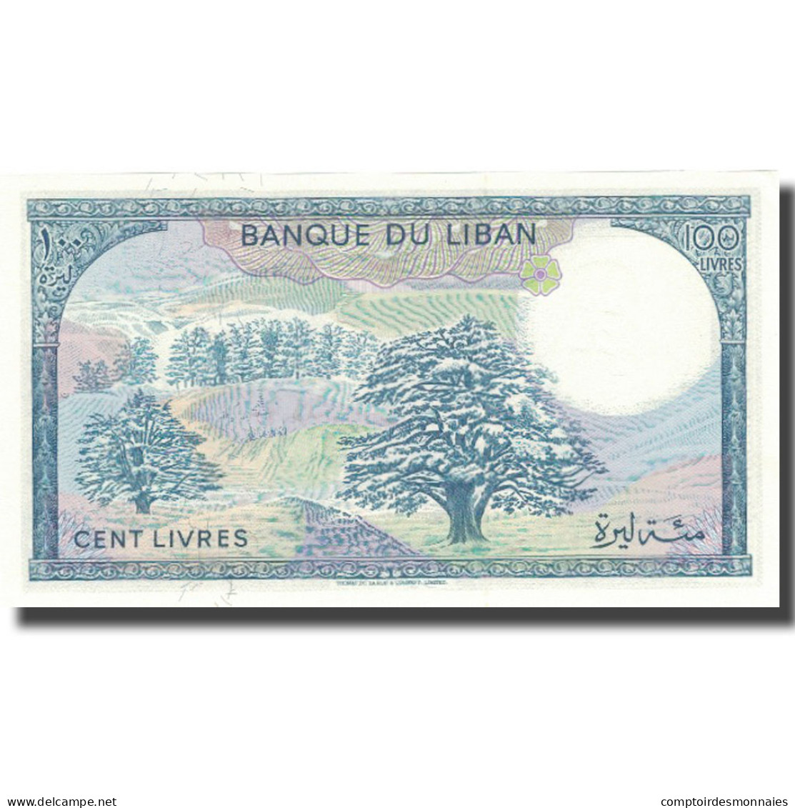 Billet, Lebanon, 100 Livres, KM:66d, SPL+ - Liban