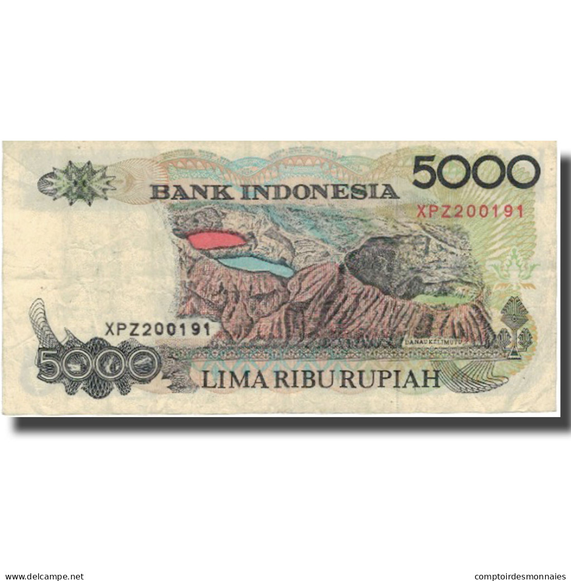 Billet, Indonésie, 5000 Rupiah, 1992-1995, KM:130d, TTB - Indonésie