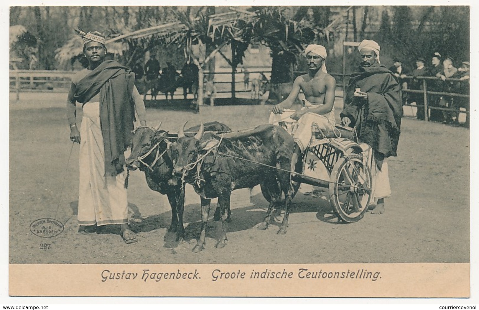 Lot 6 CPA - (Cirque) Gustav Hagenbeck - Exposition Indienne (Groote Indische Teutoonstelling) - Dont Montreurs D'ours - Circus