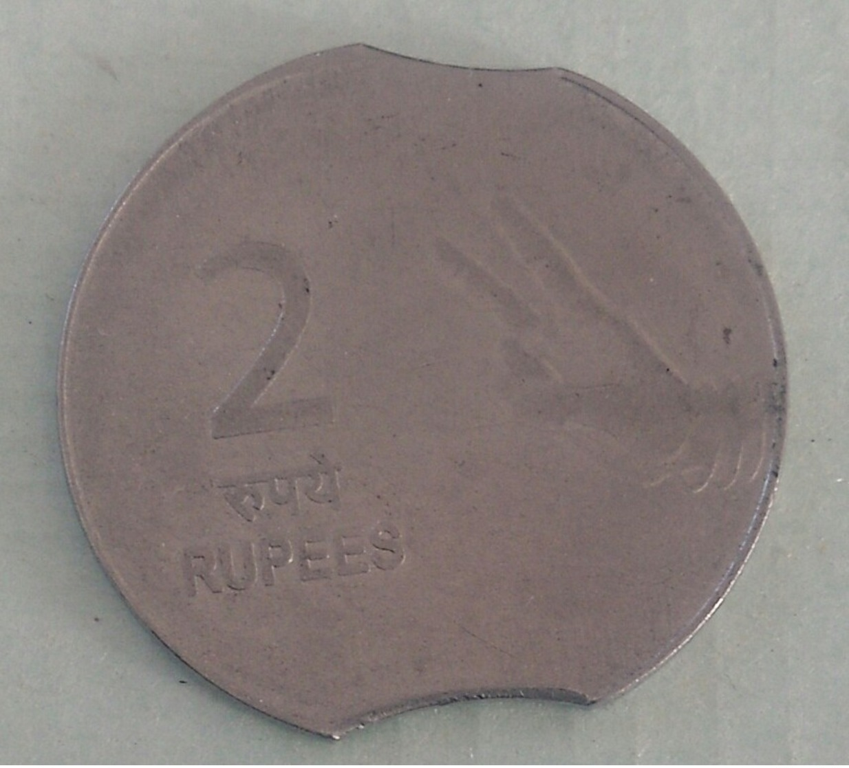 India Indein Error Coin..2008...2 Rupee - Inde