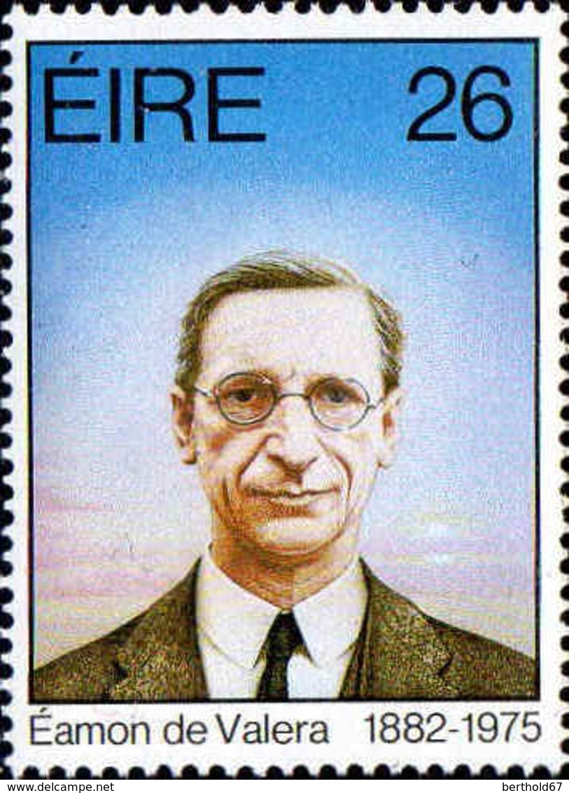 Irlande Poste N** Yv: 484 Mi:481 Président Eamon De Valera - Neufs