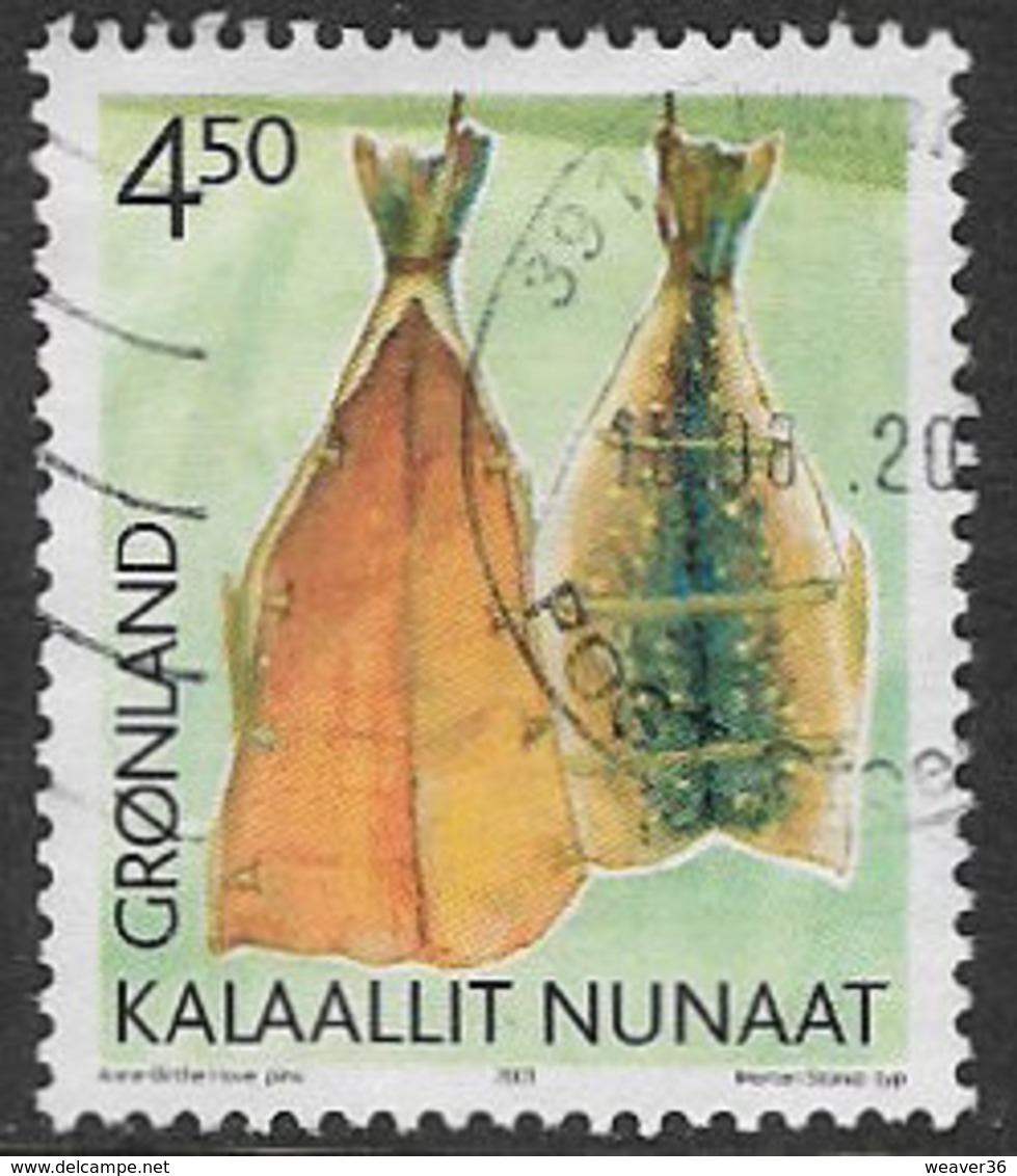Greenland SG395 2001 Cultural Heritage (2nd Series) 4k.50 Good/fine Used [39/31714/6D] - Used Stamps
