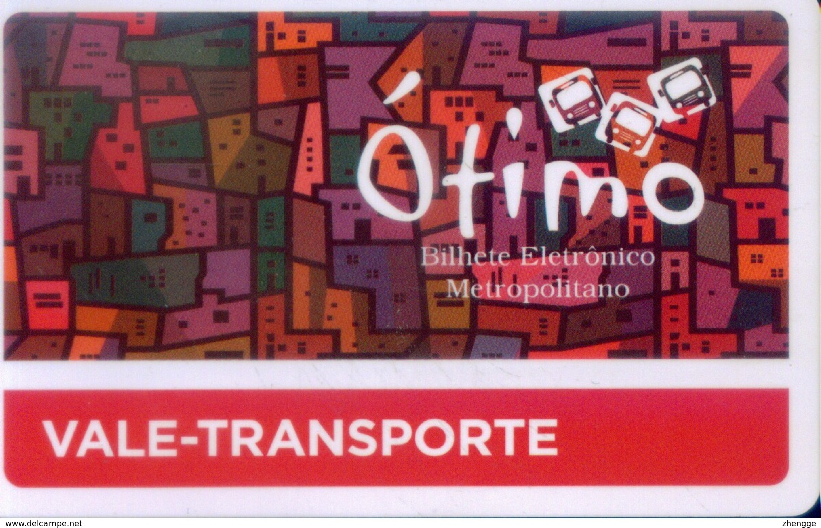 Brazil Transport Cards, (1pcs) - Unclassified