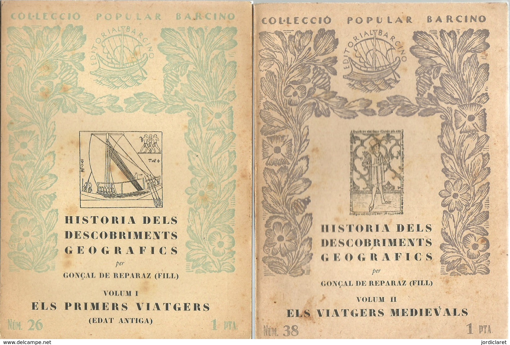 EDITORIAL BARCINO  1928 - Geografia E Viaggi