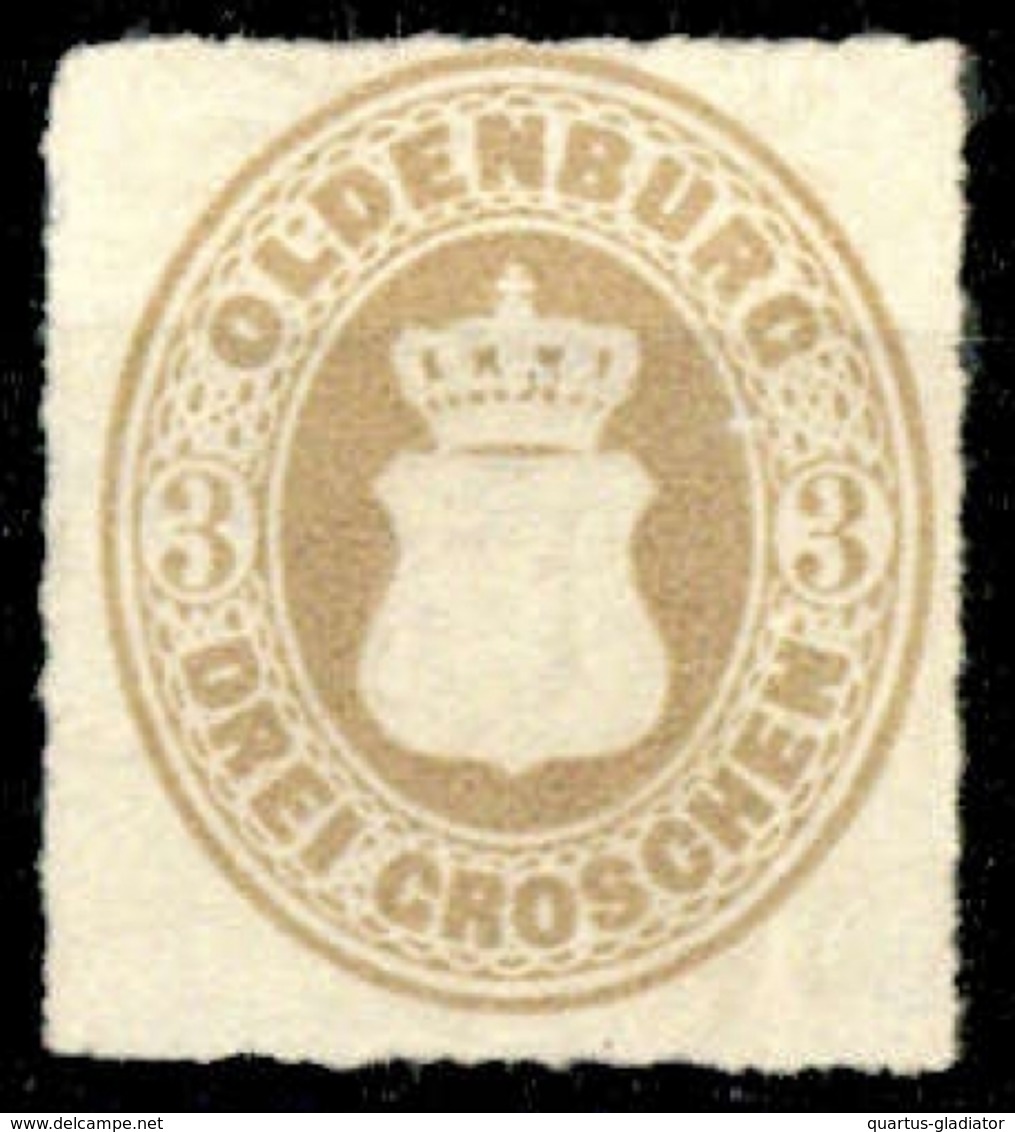 1862, Altdeutschland Oldenburg, 19 B, (*) - Oldenburg