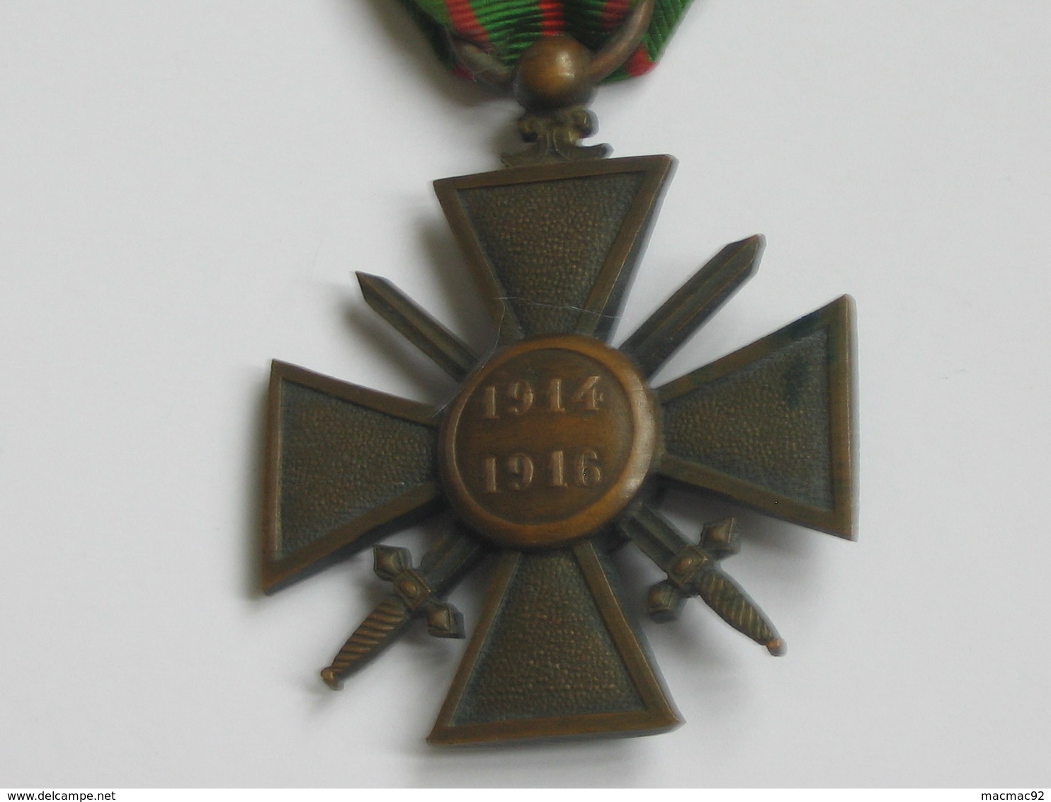 Médaille/Décoration - Croix De Guerre 1914-1918 Avec 1 Citation    **** EN ACHAT IMMEDIAT **** - France