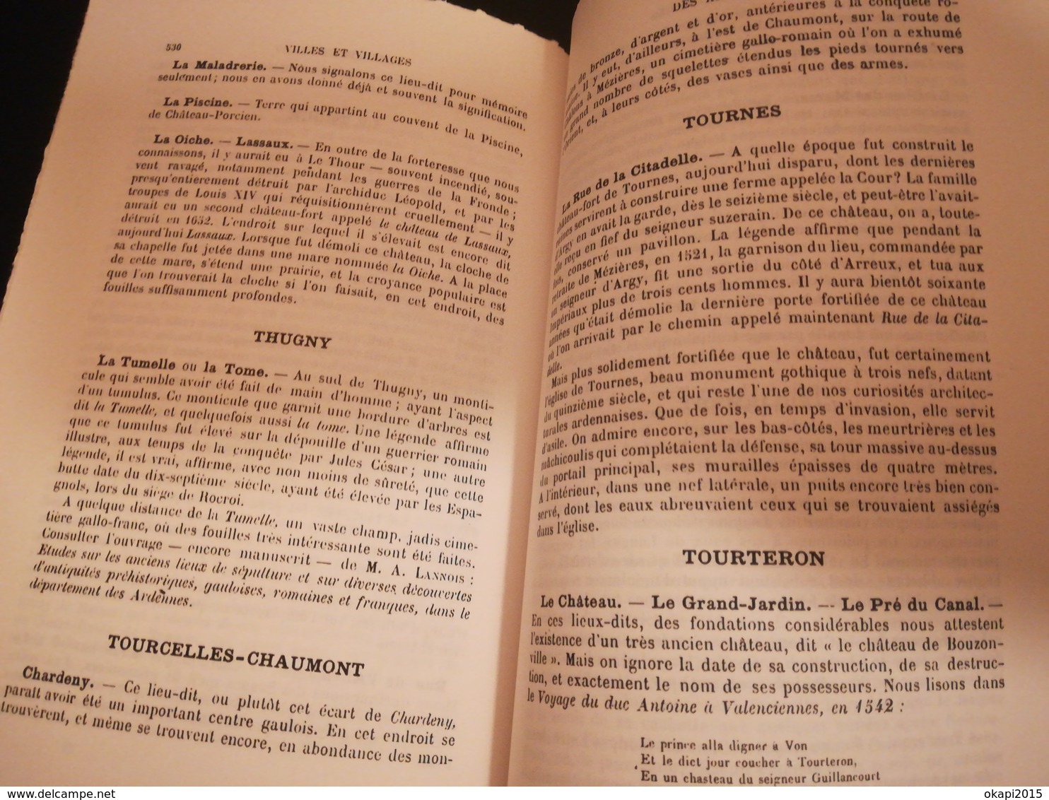 VILLES ET VILLAGES DES ARDENNES HISTOIRE LÉGENDE DES LIEUX - DITS PAR A. MEYRAC ANNÉE 1981 LIVRES RÉGIONALISME FRANCE