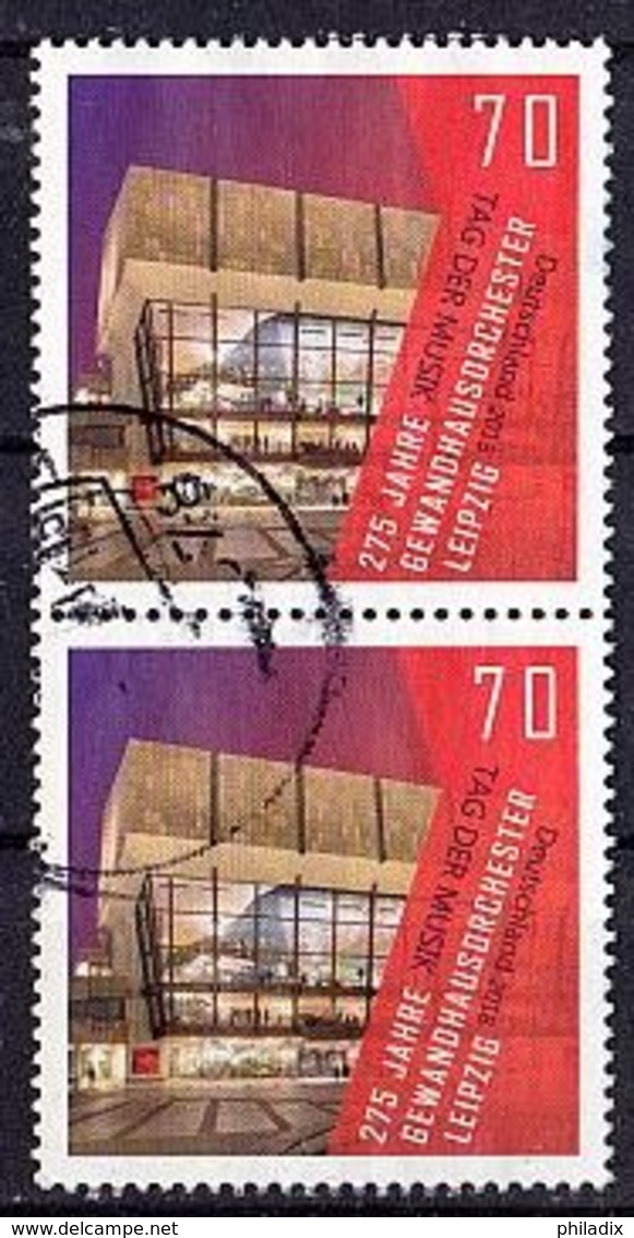 BRD Mi. Nr. 3385 O Senkrechtes Paar (A-1-49) - Used Stamps