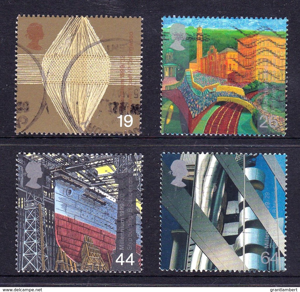 Great Britain 1999 Millennium Series: The Workers' Tale Set Of 4 Used - Usati