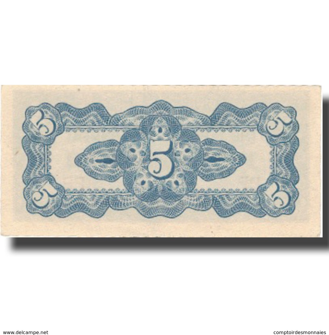 Billet, Philippines, 5 Centavos, Undated (1942), KM:103a, SPL+ - Philippines
