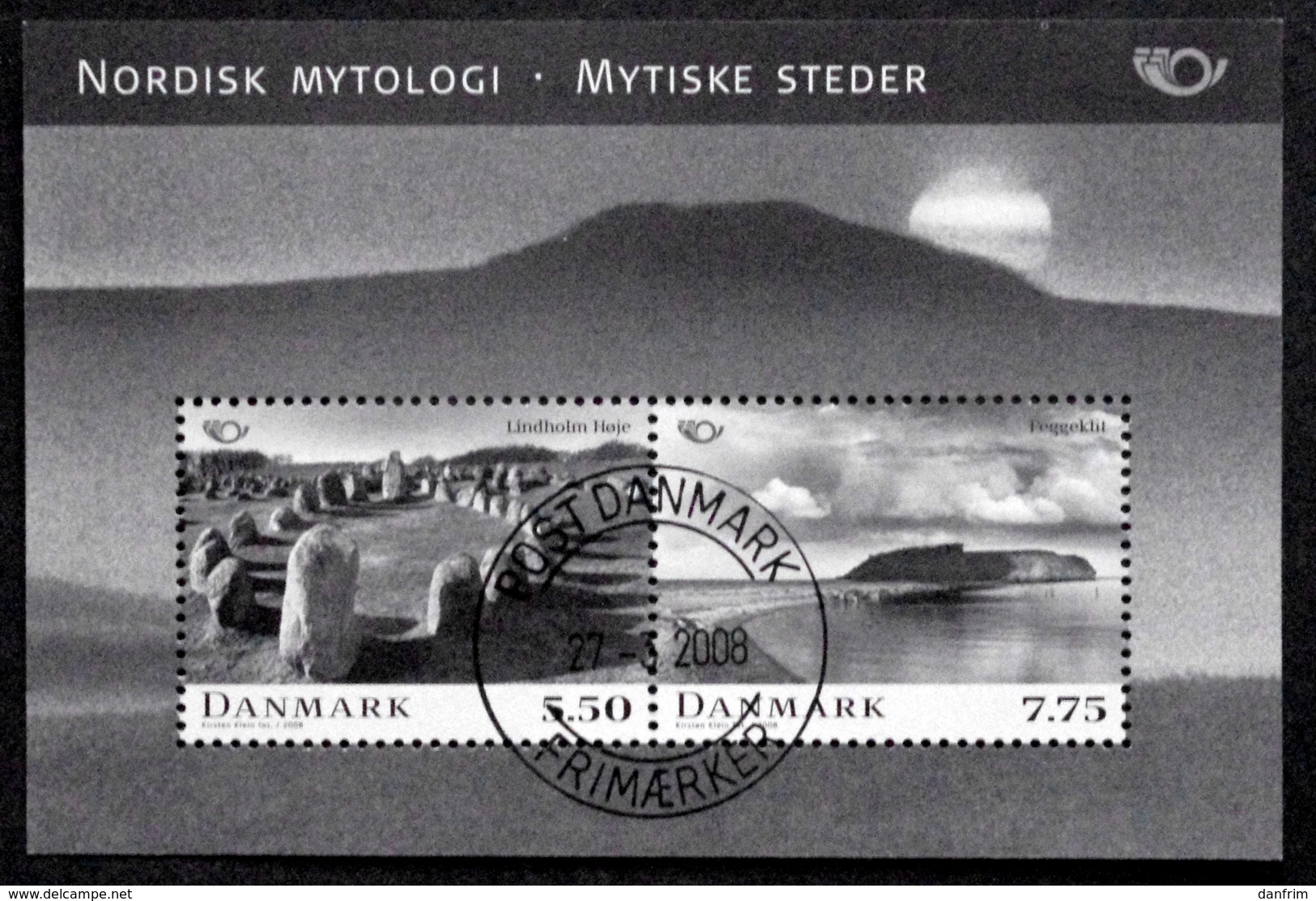 Denmark 2008 MiNr.Block 33  (0) Nordic Myths Mythes Nordiques Nordische Mythen    (lot 4083) - Gebruikt