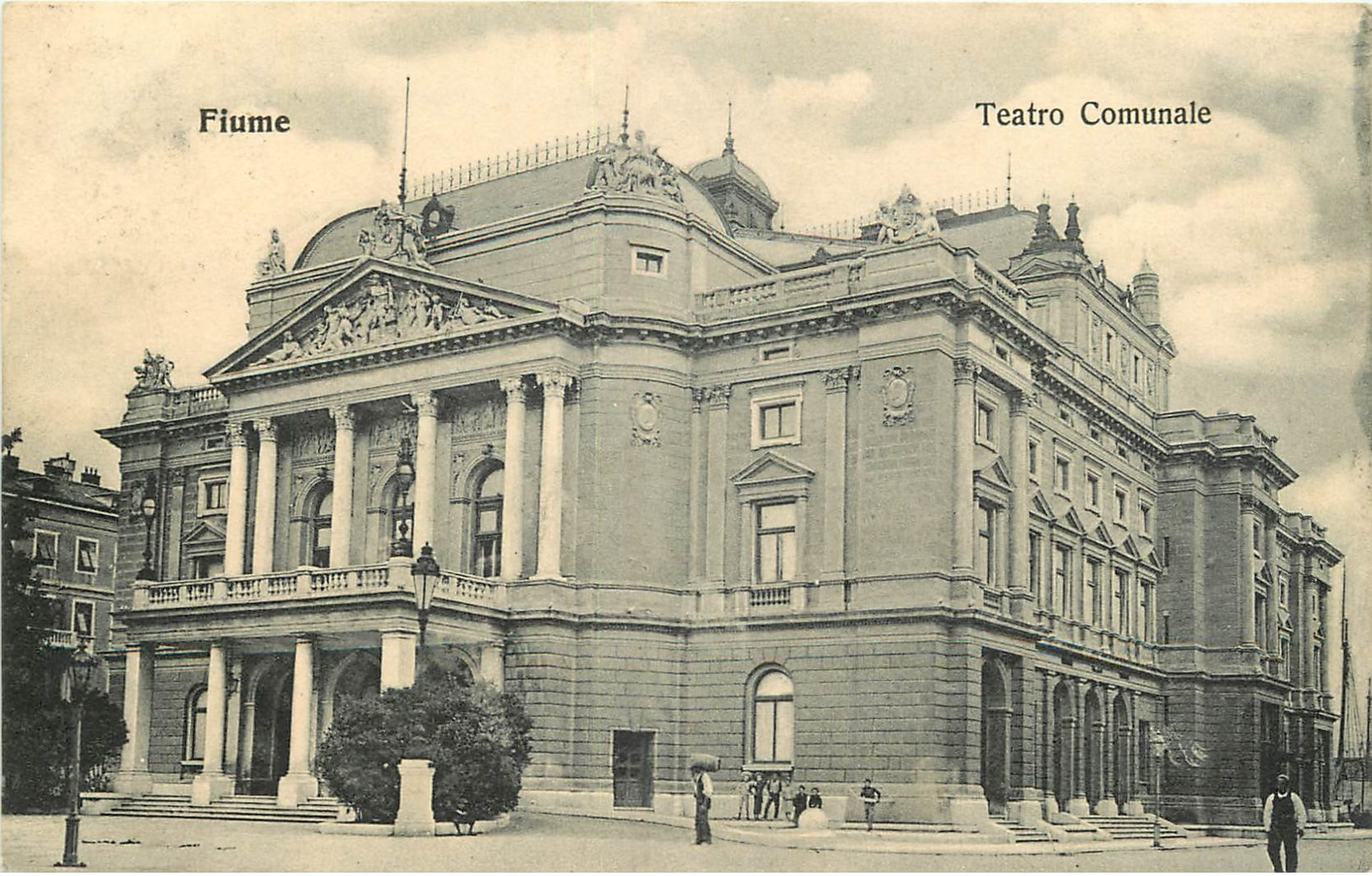 CROATIE - FIUME - TEATRO COMUNALE - Croatie