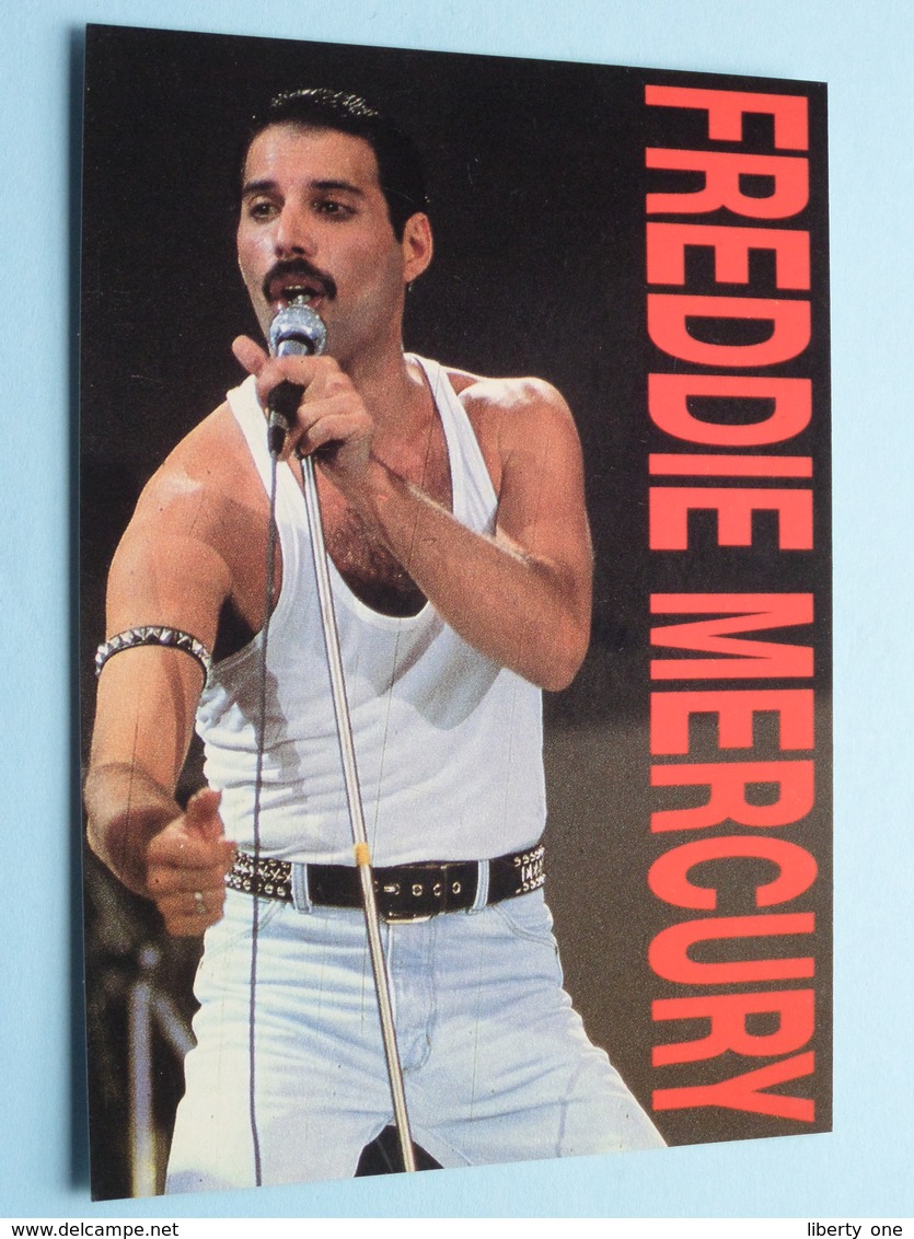 FREDDIE MERCURY ( 1412 - Made In E.E.C. ) Anno 19?? ( See/zie/voir Photo ) ! - Singers & Musicians