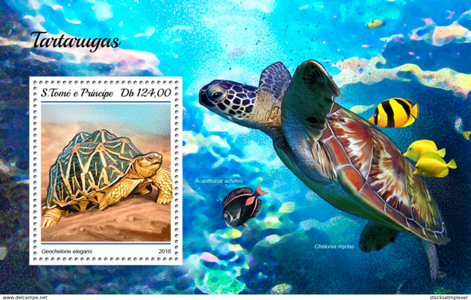 Sao Tome 2018     Turtles Fauna   S201811 - Sao Tome And Principe