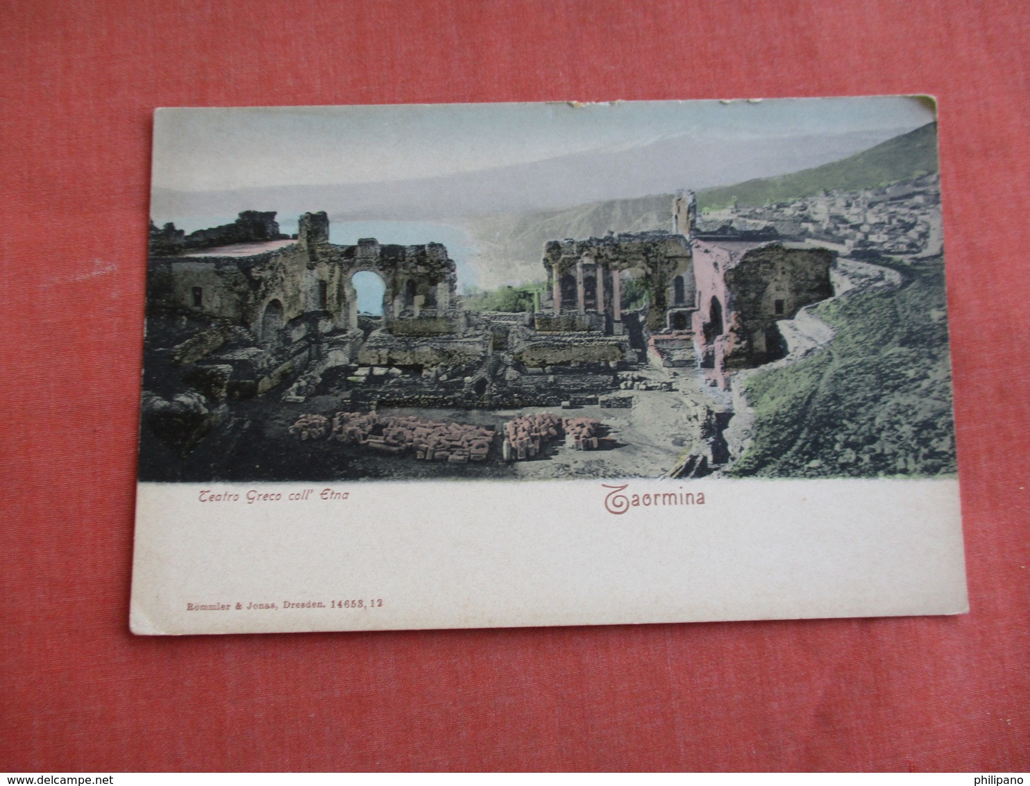 Italy > Sicilia  Taormina Theartre Greco  Ref 3100 - Other & Unclassified