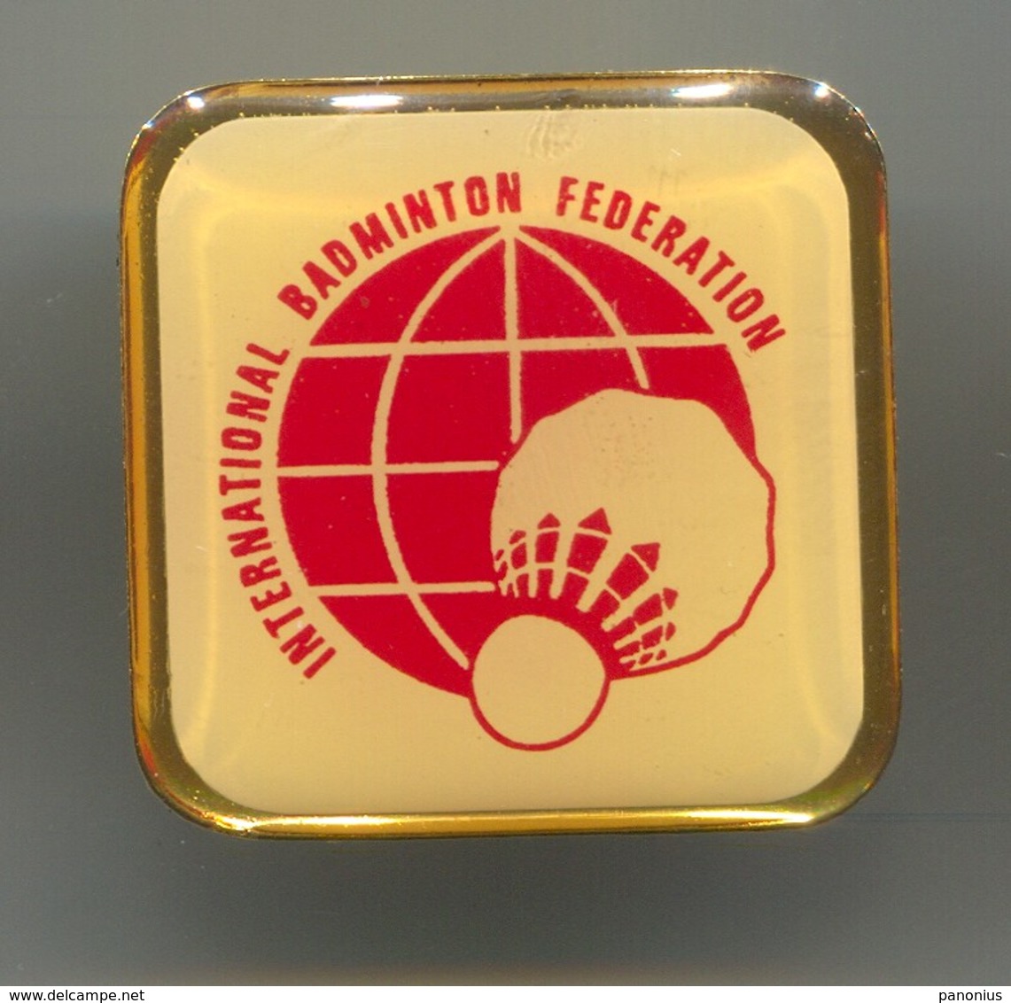 Badminton International  Federation - Vintage Pin, Badge, Abzeichen - Badminton