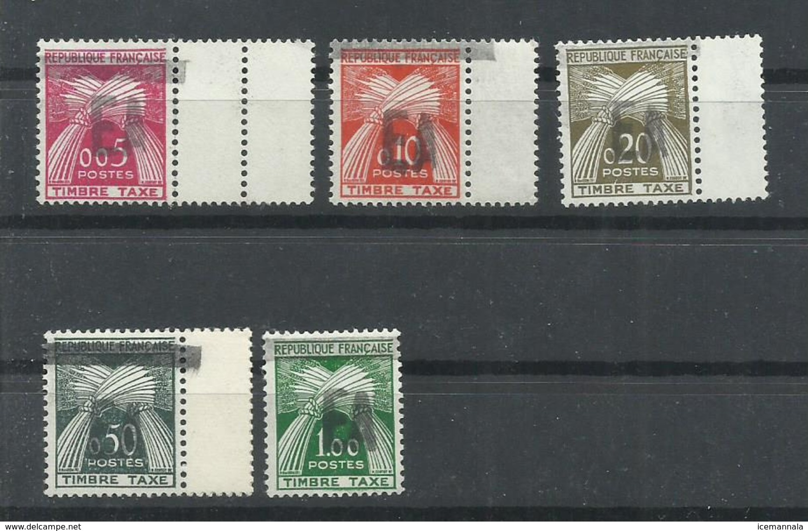 ARGELIA YVERT TAXA  1/5  MNH  ** - Argelia (1962-...)