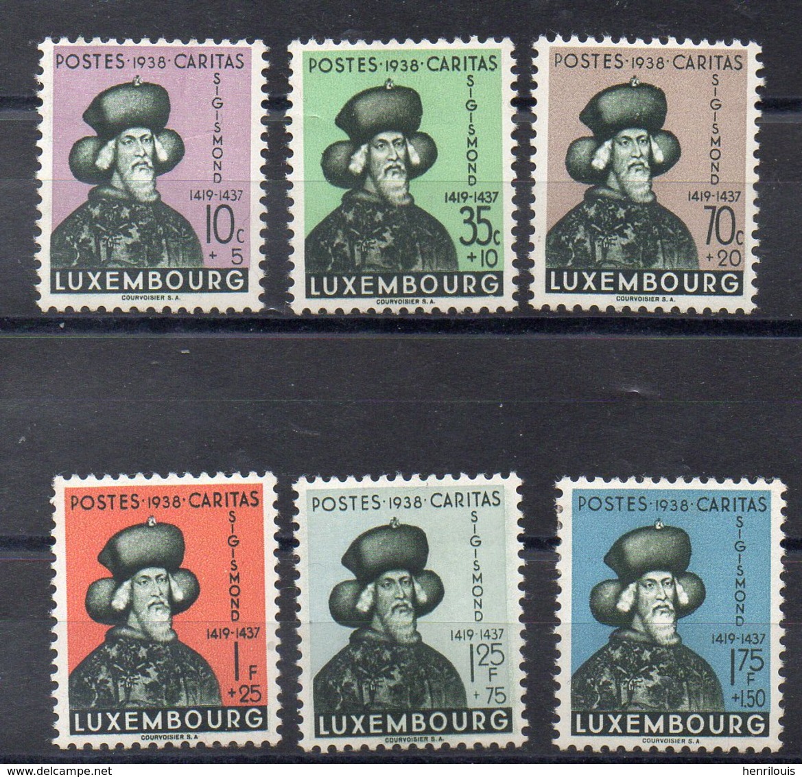 LUXEMBOURG  Timbres Neufs * De 1938  ( Ref 971B ) - Neufs