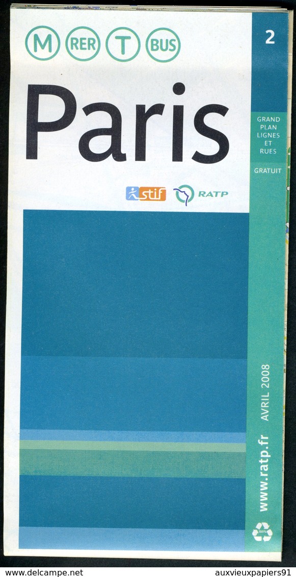 Métro Paris - Paris N° 2 - Complet - Avril 2008 - Europe