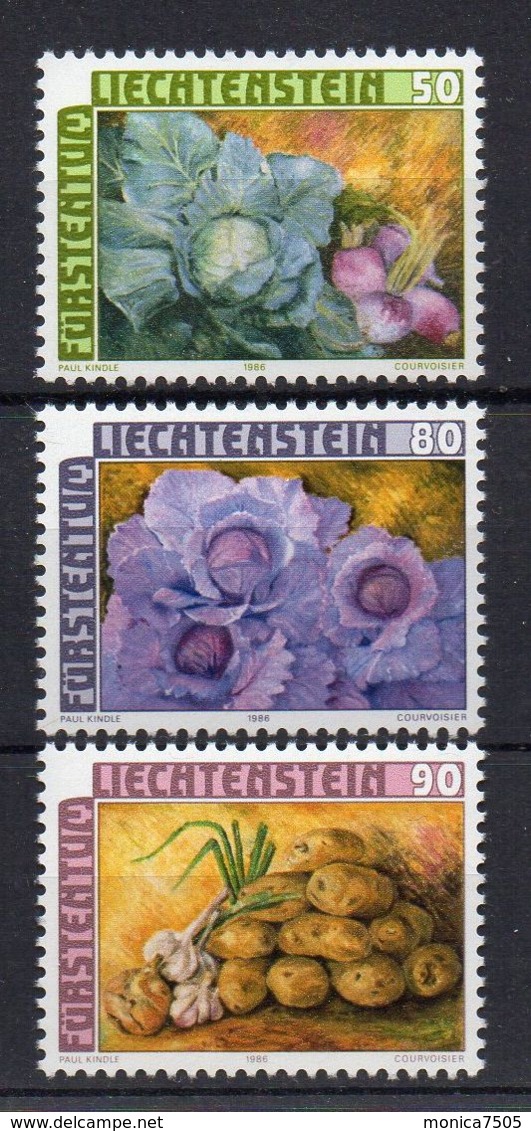 LIECHTENSTEIN ( POSTE ) : Y&T N°  845/847  TIMBRES  NEUFS  SANS  TRACE  DE  CHARNIERE . - Neufs