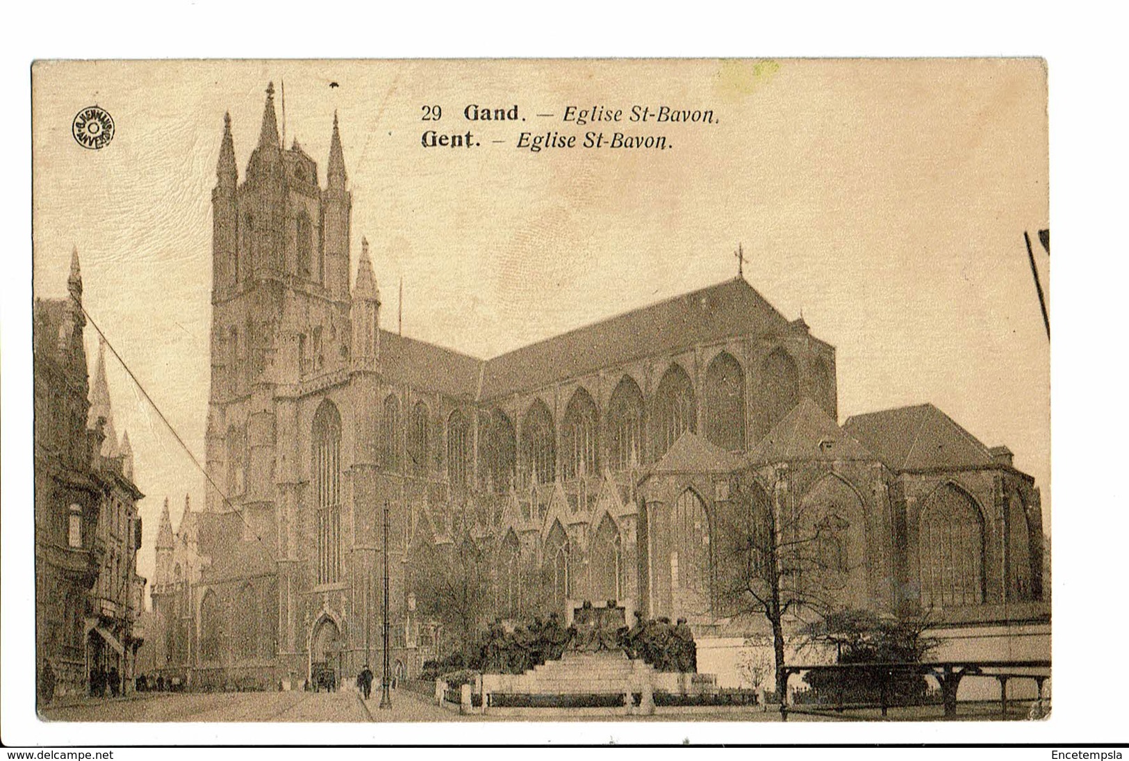 CPA - Cartes Postales-Belgique -Gent -Eglise Saint Bavon-1923-S4071 - Gent