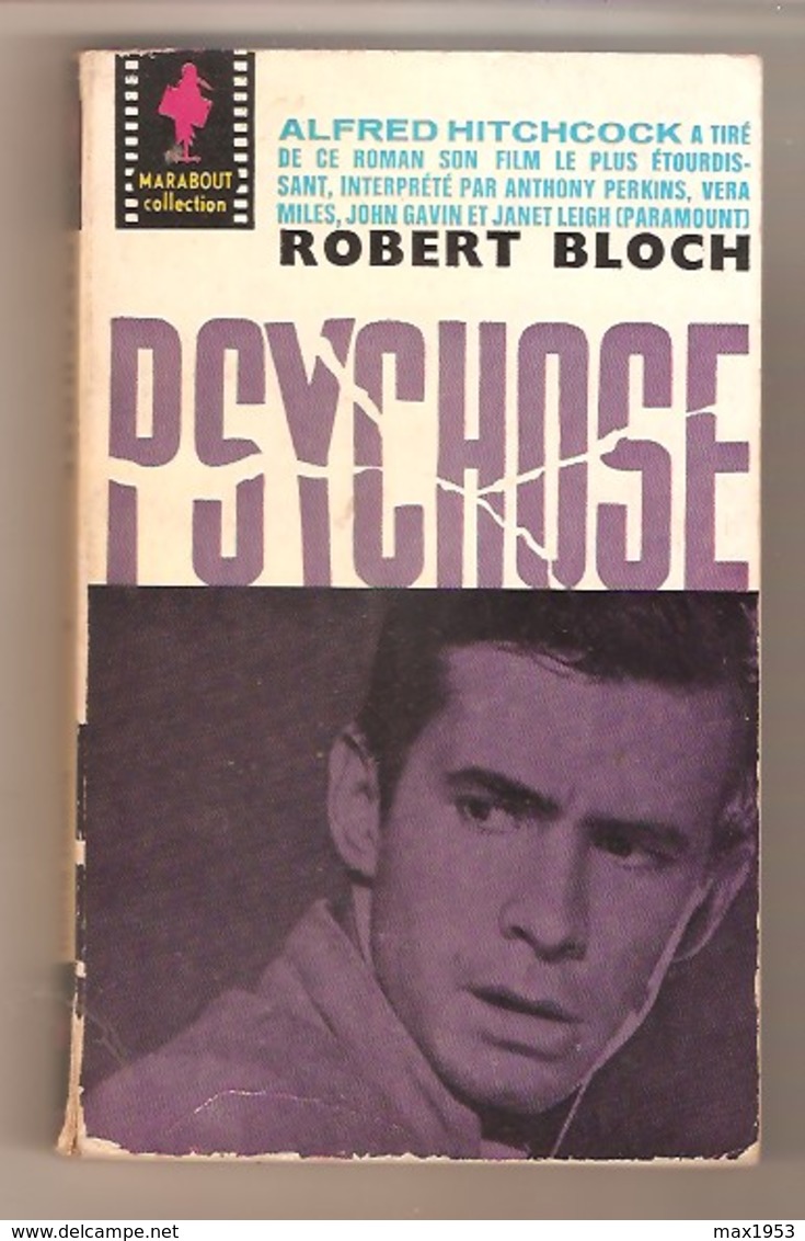 ROBERT BLOCH - PSYCHOSE - Marabout Collection N° 277 - 1960 - Griezelroman