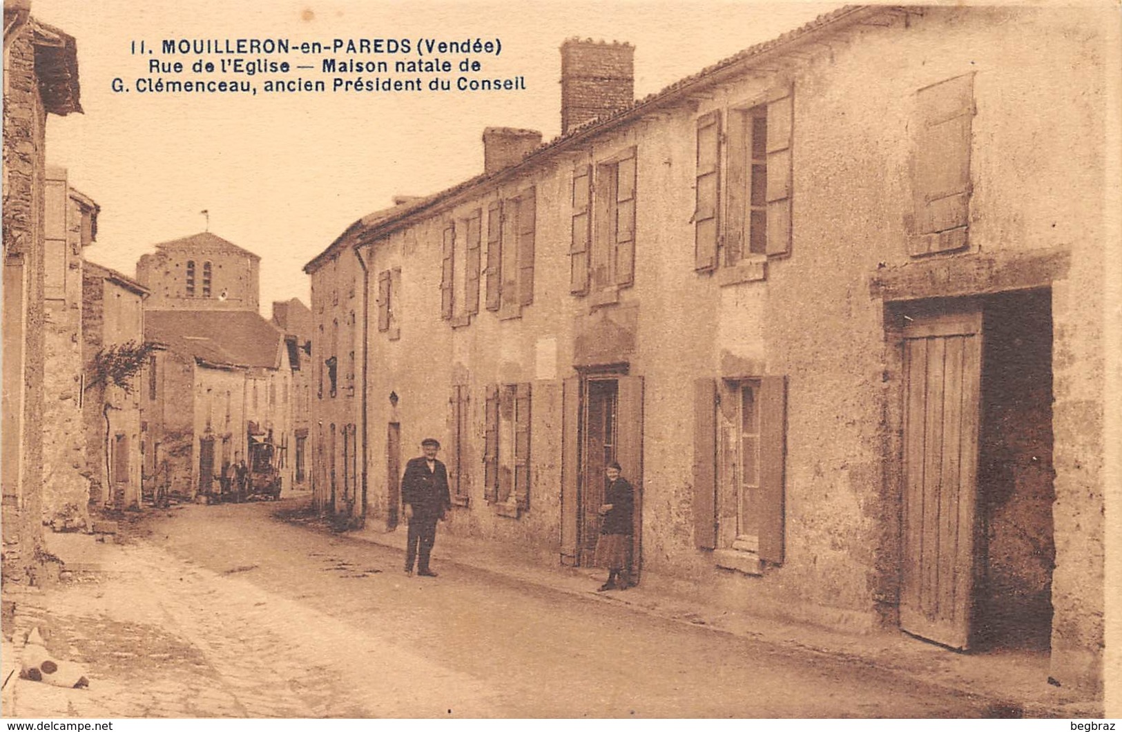 MOUILLERON EN PAREDS      RUE DE L EGLISE - Mouilleron En Pareds