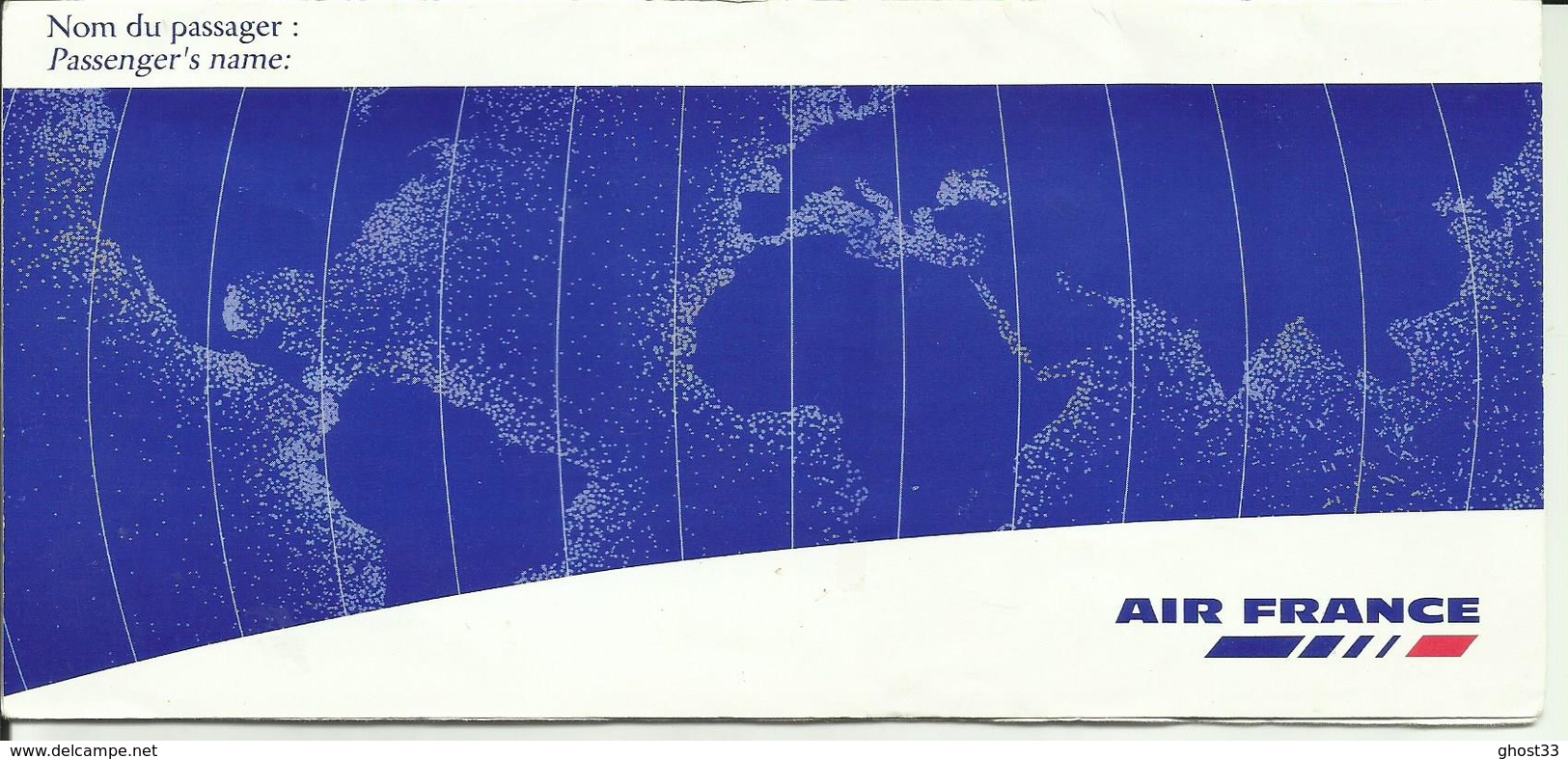 AIR FRANCE - Pochette - Tickets