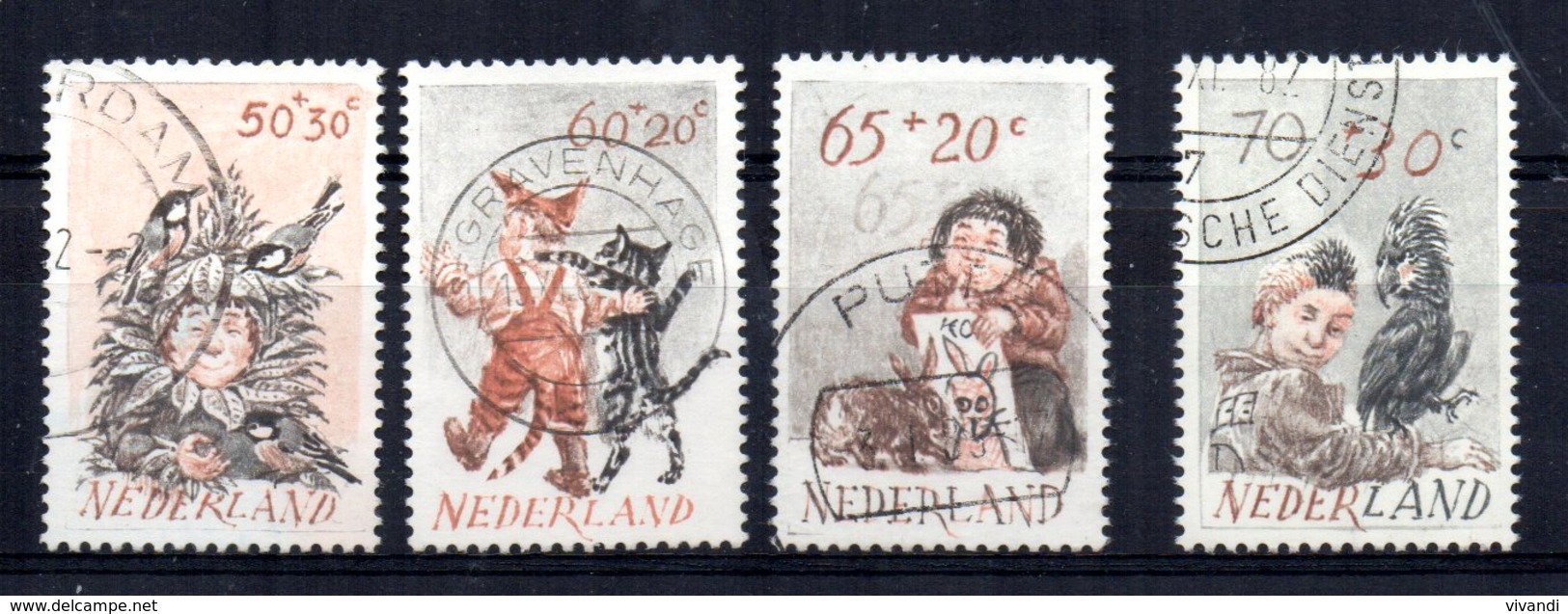 Netherlands - 1982 - Child Welfare - Used - Oblitérés