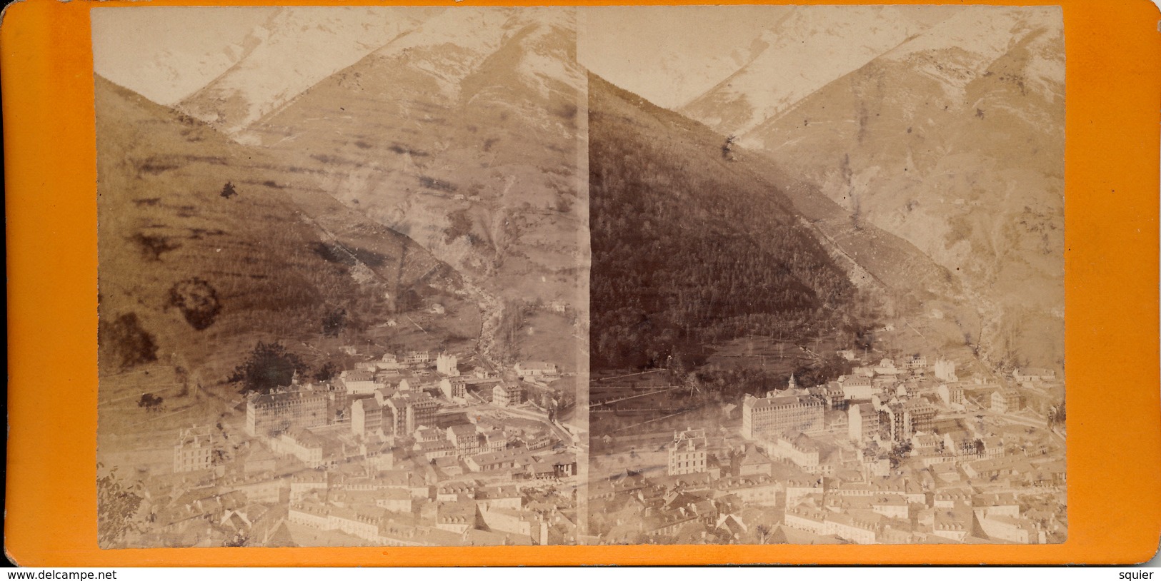 Viron, Cauterets, Monné, Ville - Stereoscopic